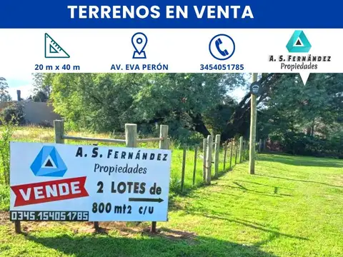 Terreno en Venta en Concordia, Entre Ríos