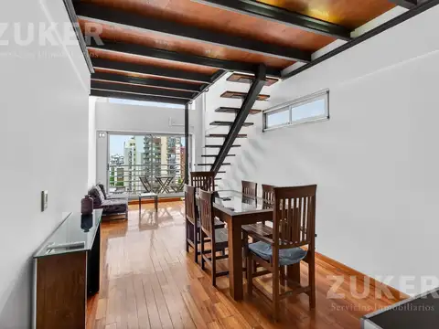 VENTA HERMOSO Y LUMINOSO DUPLEX 2 AMBIENTES EN CAÑITAS CON COCHERA FIJA CUBIERTA