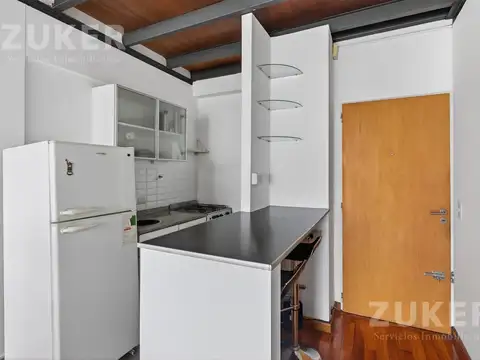 Departamento 2 ambientes con 2 baños