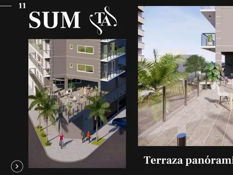 Departamento 3 ambientes con 1 baño