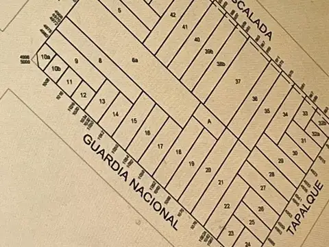 Terreno en Venta 32  mts Fondo