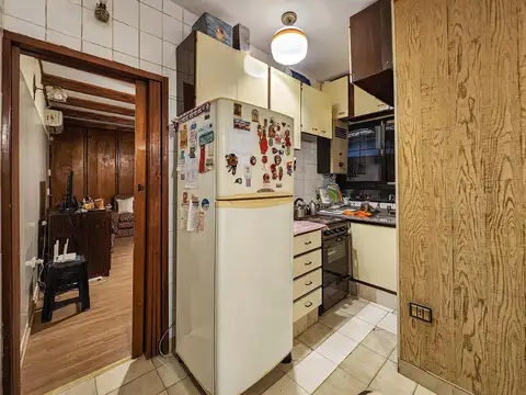 Casa de pasillo único con 2 dormitorios en una sola planta más patio y terraza
