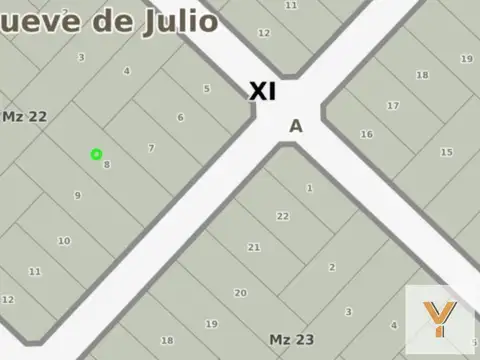 Terreno en Venta 60  mts Fondo