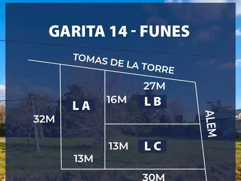 Terreno en Venta Garita 13 bis