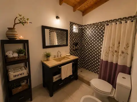 Casa 3 ambientes con 1 baño