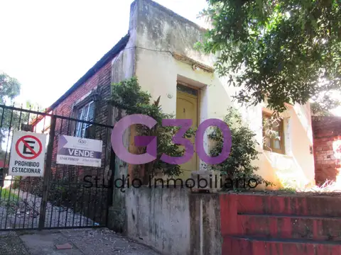 Excelente Terreno sobre Av. Mitre con casa a reciclar.