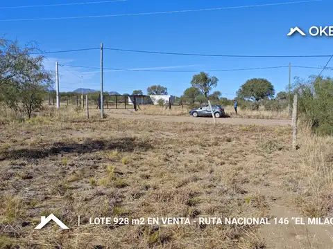 Lote en El Milagro, 920m2, Título Perfecto