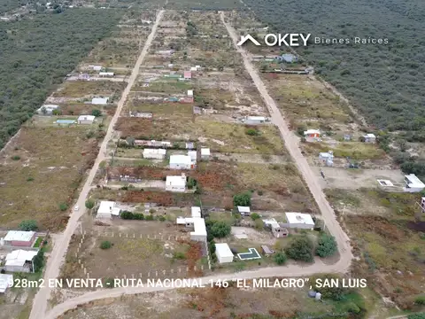 Terreno en Venta 60  mts Fondo