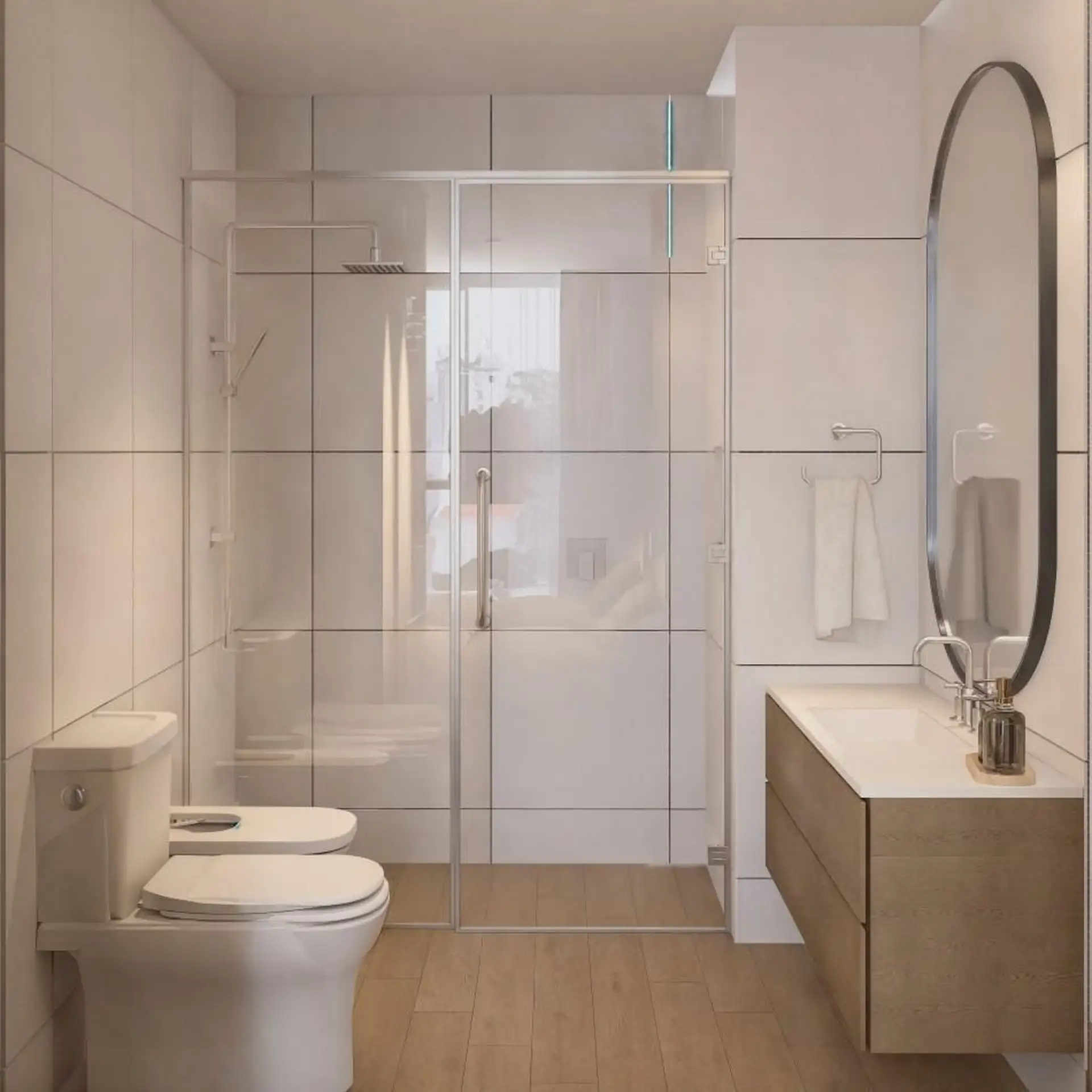 Depto 2 amb, 57m² con cochera y amenities — Guemes