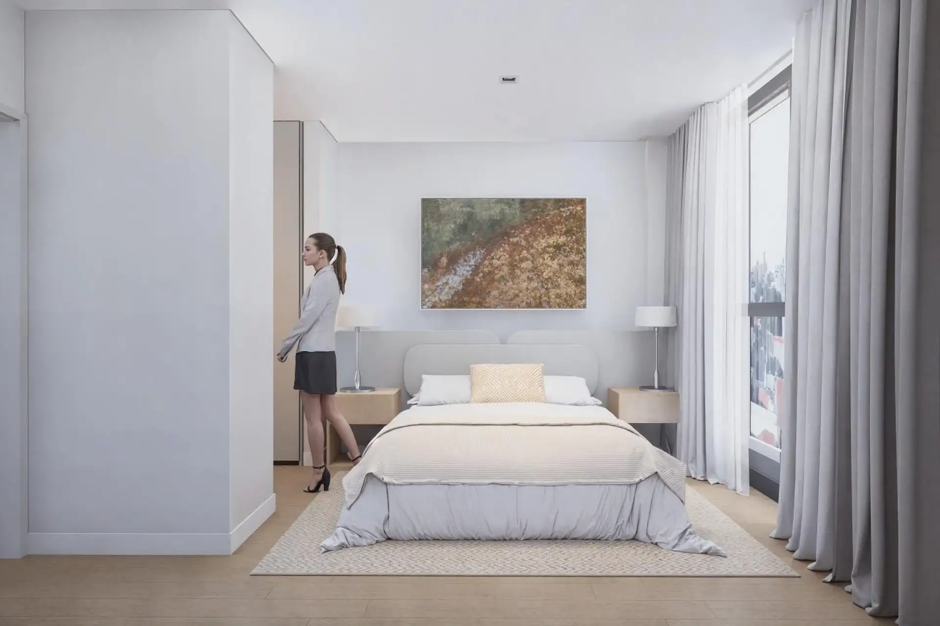 Depto 2 amb, 57m² con cochera y amenities — Guemes