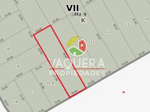 Terreno - 10x38 - Sobre avenida - Virreyes