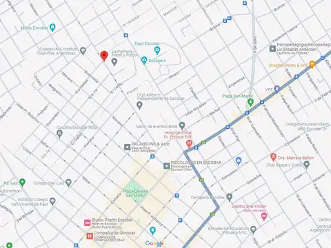 Terreno en Venta 14  mts Frente