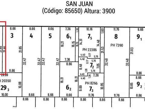 San Juan 3989 , Piso No definido