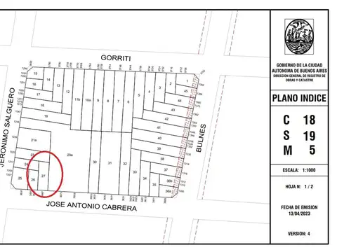 José A. Cabrera 3600