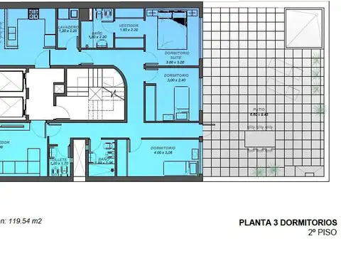 Departamento en Venta de 3 dormitorios