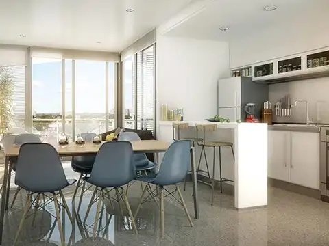 Departamento en Venta con 1 cocheras