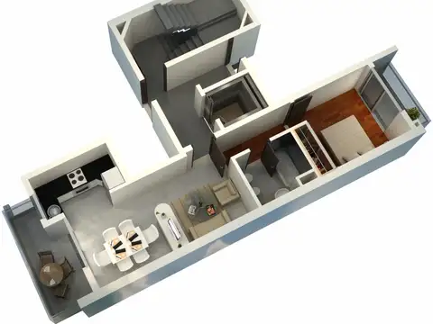 Deparatamento venta 1 dormitorio amplio