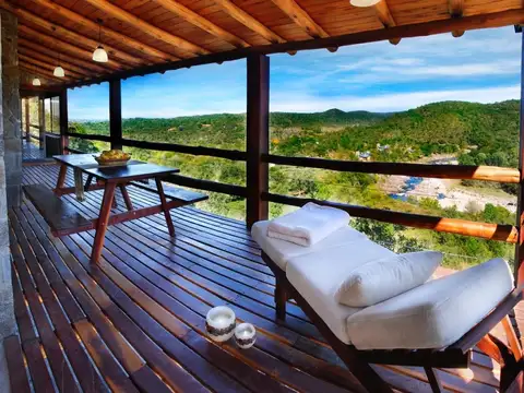 Casa en Villa General Belgrano con gran vista al rio