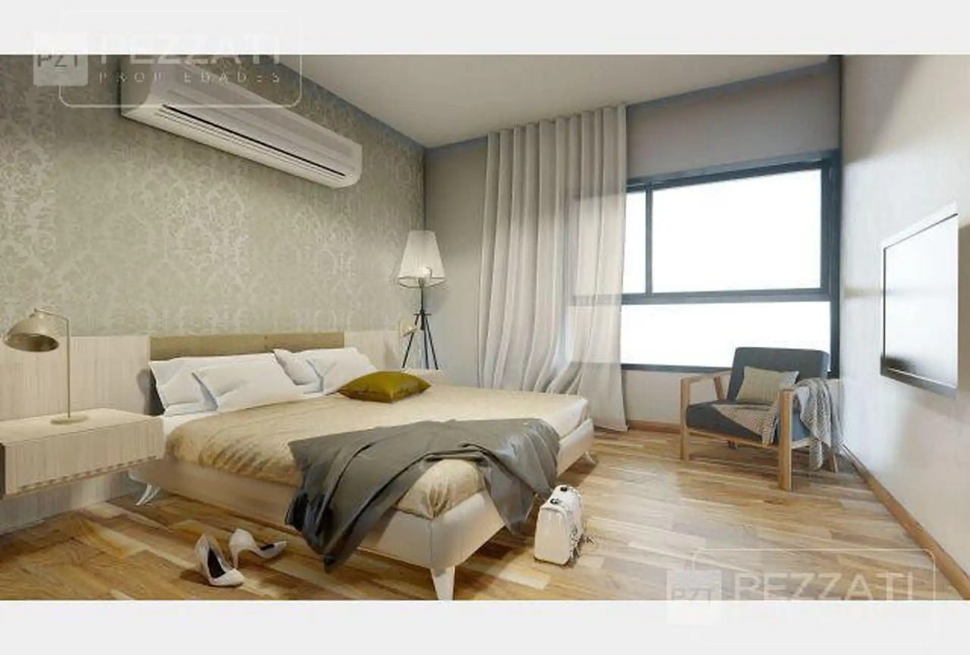 Departamento en venta de 3 ambientes. Al frente. cochera cubierta . Baulera.