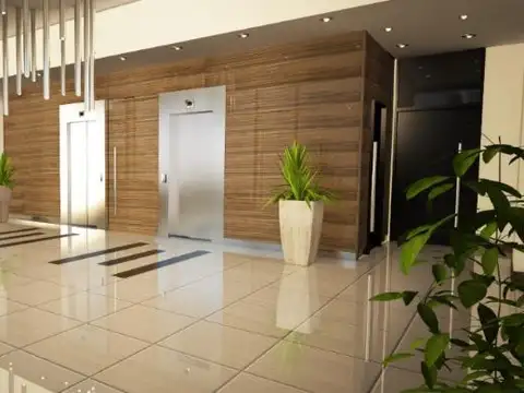 Departamento 2 ambientes con 2 baños