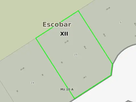 Terreno en Venta de 629,0 m2