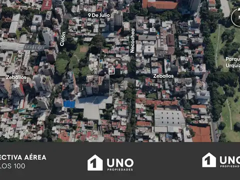 Terreno en Venta 9,60  mts Frente