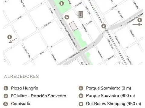 Departamento en Venta en Saavedra, USD 71.400