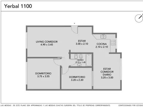 Depto Tipo Casa en Venta en Caballito, USD 105.000