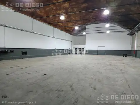 Deposito en alquiler de 530 m2, en predio con seguridad, Olivos