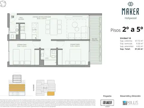 Departamento - Palermo Hollywood