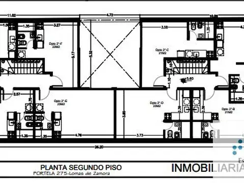 Departamento 2 ambientes con 1 baño