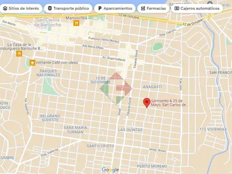 Terreno en Venta en San Carlos de Bariloche, USD 285.000
