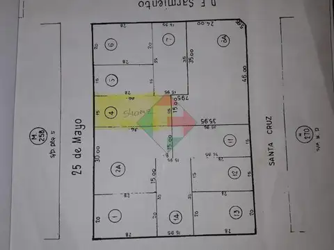 Terreno en Venta de 540,0 m2