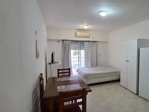 Departamento monoambiente amoblado y equipado  san cristobal