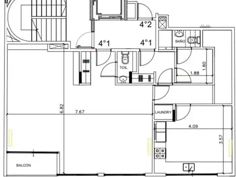 Alquiler OFICINA 90m2 en excelente zona
