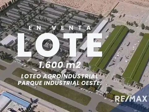 VENTA LOTE INDUSTRIAL