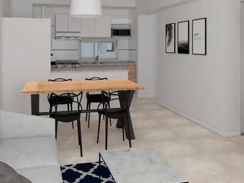 Departamento 1 Dormitorio Opción con terraza o Patio Exclusivo a estrenar