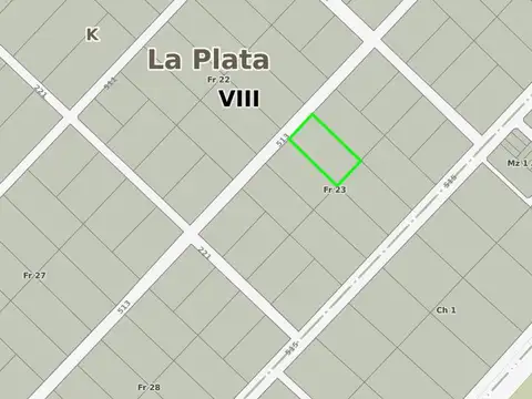 Terreno en Abasto de 55 X  110 M2