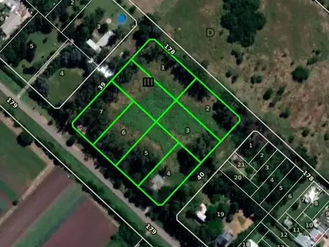 Hectárea en alquiler en 179 e 39 y 40