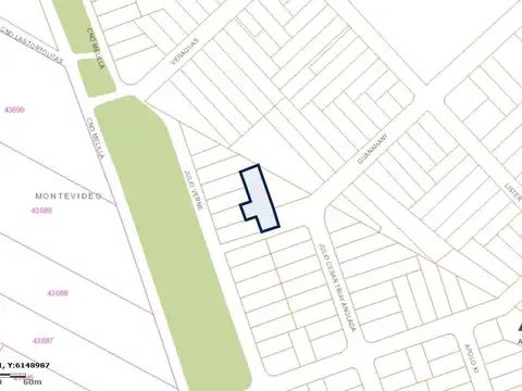 Terreno en Venta de 1113,0 m2