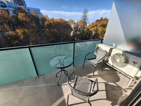 Departamento 2 ambientes con 2 baños