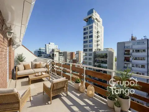 Venta Departamento Belgrano Tres Ambientes Balcón Aterrazado Frente Cochera Apto Credito