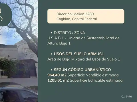 Avenida Melián 3200