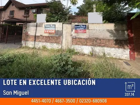 Terreno - Venta - Argentina, San Miguel - Leandro Alem 2077