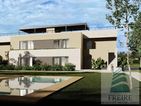 Venta Departamento tres ambientes, con terraza vista al Golf | Medal Country Club