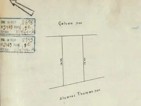 Terreno en Venta de 112,0 m2