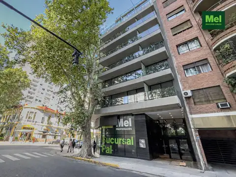 Departamento 2 ambientes con 2 baños