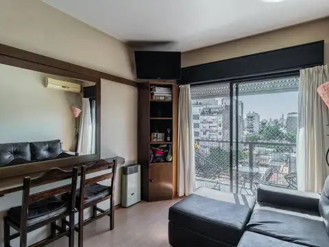 Departamento 2 ambientes con 1 baño