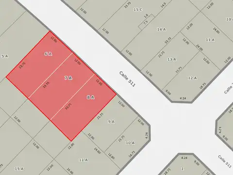 VENTA TRES LOTES CONTIGUOS 1.215 M² EN ACANTILADOS