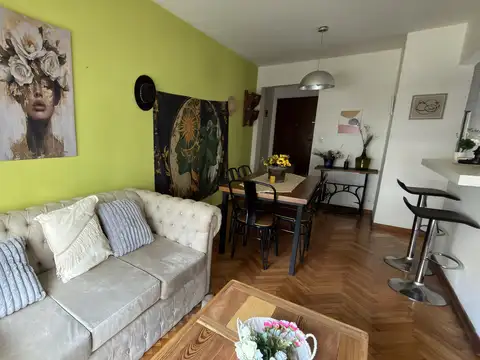 Departamento 2 ambientes con 1 baño